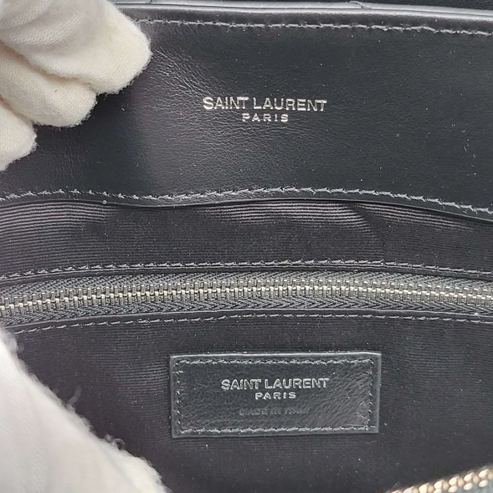 100% Authentic Yves Saint Laurent YSL LouLou Medium Matelasse Shoulder Bag - Picture 14 of 16